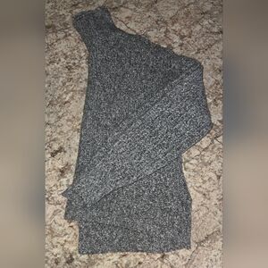 American Eagle Outfitters Oversized Sweater Gray Marbeled Cotton Blend XS